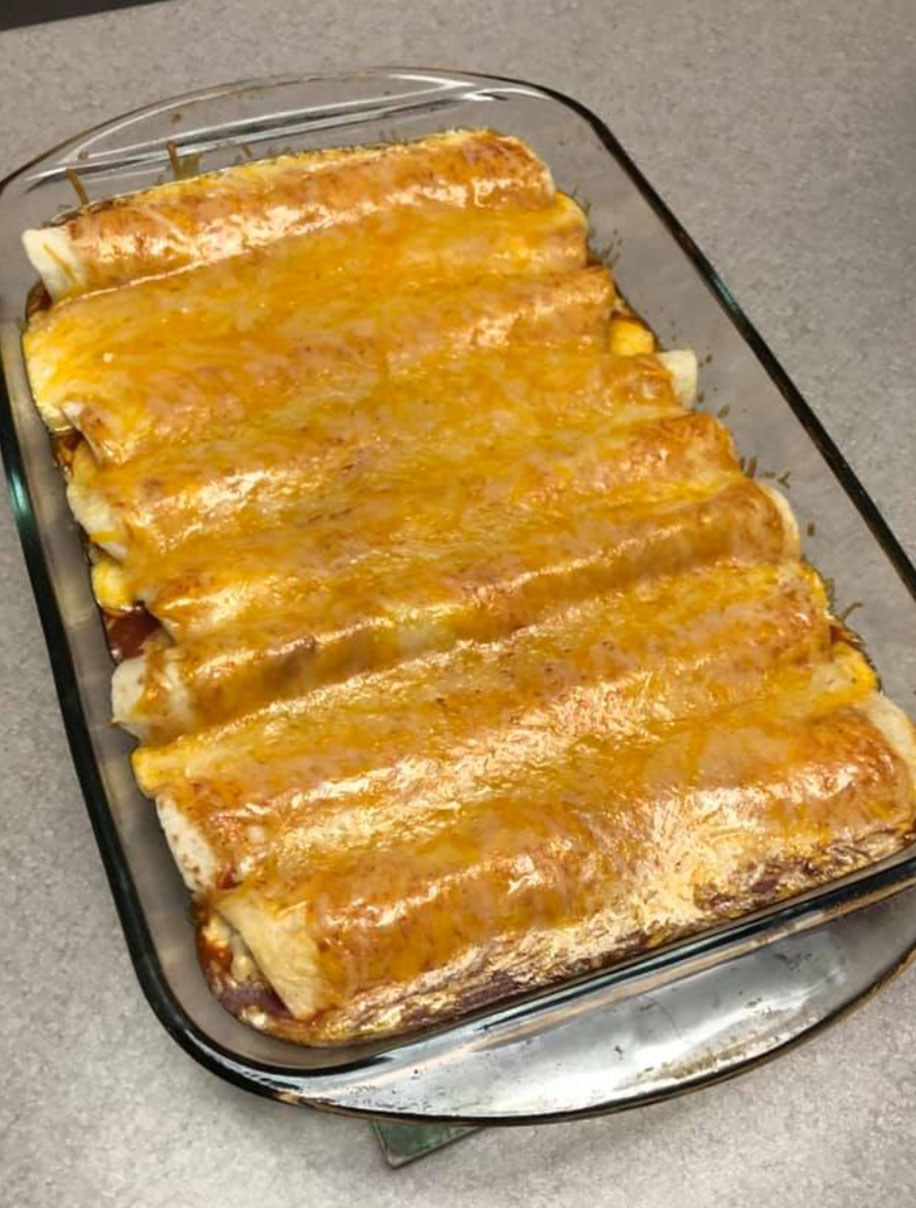 Taquito enchiladas.