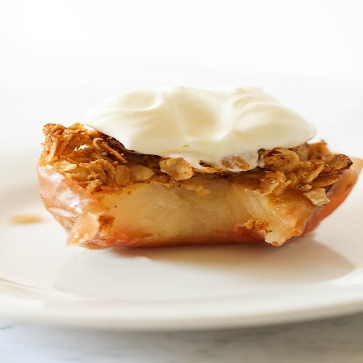 Air fryer baked apples