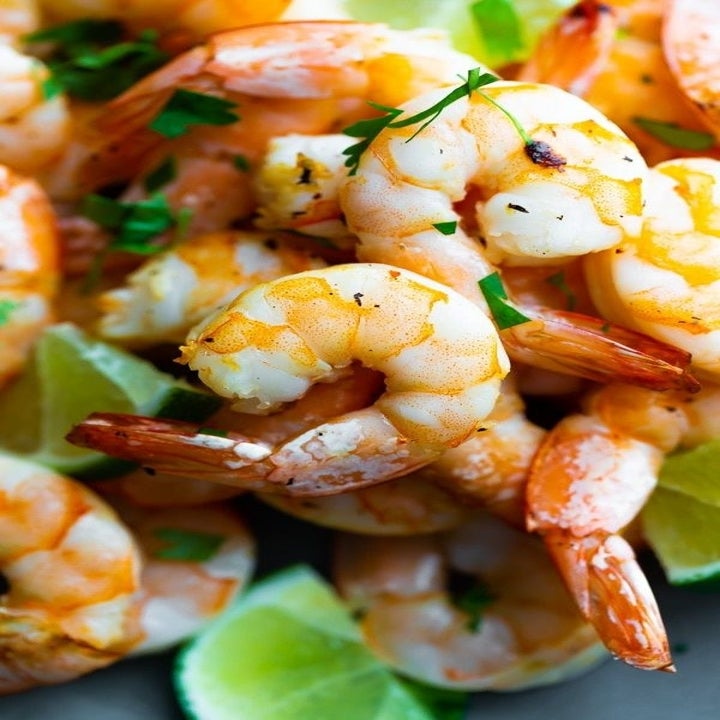 Honey lime shrimp